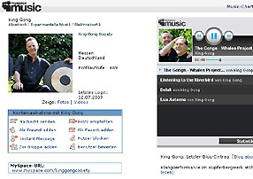 Listen to King Gong @ MySpace